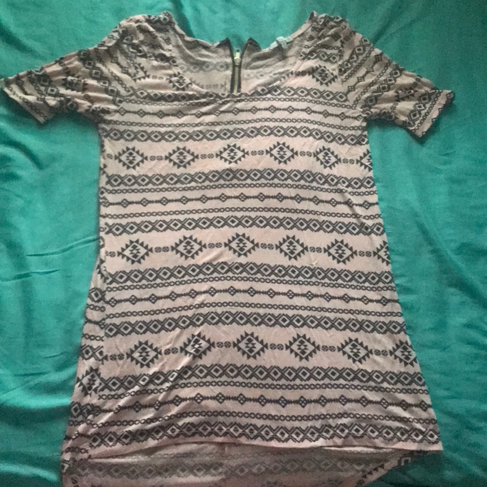 Blush colored Charlotte Russe top